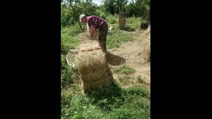Пресс для сена (тюковалка ручная)