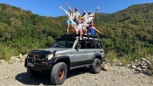 На море в Лазаревское " По пути в Абхазию"