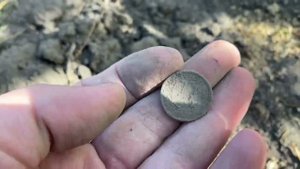 Поиск на огороде  - есть серебро...