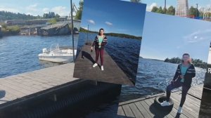 Пристань в Лахденпохья. Карелия.