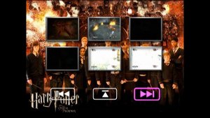 DVD - Меню Гарри поттер