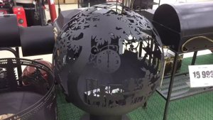 Очаг в форме шара