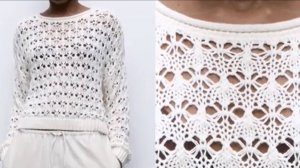 Узор спицами