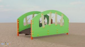 Объемная форма "Мостик"