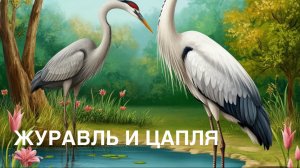 Сказка «ЖУРАВЛЬ И ЦАПЛЯ».