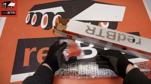 Демпфер рулевой УАЗ универсальный 310/510 мм, крепление за длинную тягу (шток-шток)