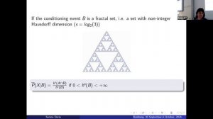 Серена Дориа Вероятностная модель, основанная на мерах Хаусдорфа, для представления бессознательного