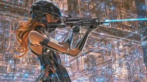 Chrome Huntress at Dawn ｜ 80s VHS Synthwave Retrowave Mix (Longplay)