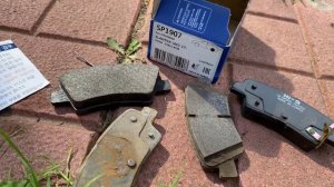 Замена задних тормозных колодок Kia Cerato - есть особенности!