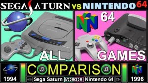 Сравнения Всех Игр на Sega Saturn vs Nintendo 64
