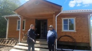 Тимофей Викторович, Московская область, деревня Трунёвки, баня из бруса 6х9м