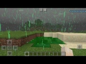 Кислотный дождь в Майнкрафте это последняя рубрика?