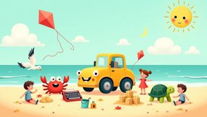 УЧИМ ЦВЕТА И СЧЁТ С МАШИНКОЙ | РАЗВИВАЮЩИЙ МУЛЬТИК