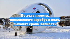 По делу пилота, посадившего аэробус в поле, выходят сроки давности