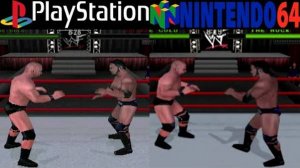 Сравнения Всех Игр на PS1 Vs N64