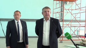 Стадион и школа искусств в Брянском районе впечатлили губернатора Богомаза