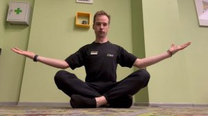 Ретракция лопаток сидя/стоя ("Двери лифта")