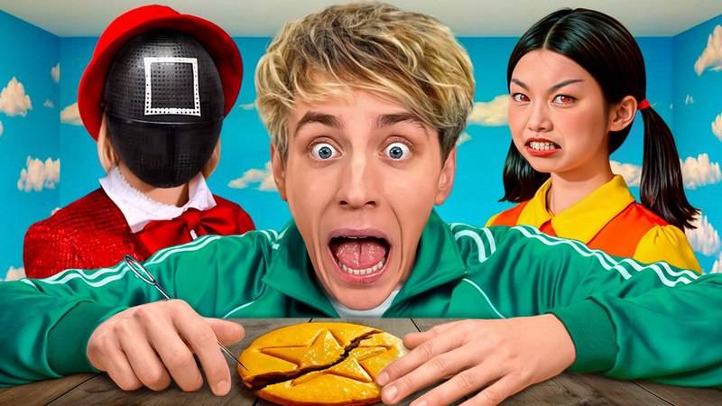 НЯНЯ из ИГРЫ в КАЛЬМАРА Хочет НАС УБИТЬ! смотреть онлайн