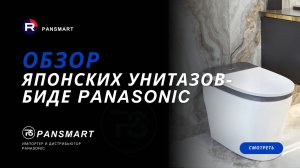 Обзор уникальных унитазов-биде Panasonic CH 2711 и Panasonic CH 2710.