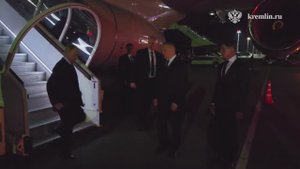 Владимир Путин прилетел в Владивосток, 3 сентября 2025 года