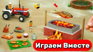 ИГРАЕМ В ИГРУШЕЧНУЮ ФЕРМУ ДЛЯ ДЕТЕЙ 🟢 ИГРУШКИ МУЛЬТИКИ ДЛЯ ДЕТЕЙ