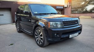 Видео Land Rover Range Rover Sport 2010 ЧЕРНЫЙ