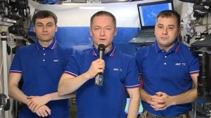 Российские космонавты с МКС поприветствовали участников ВЭФ-2025