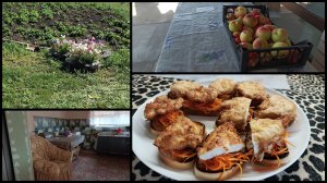 Анюта в школе. Генеральная уборка в доме. Маленькая перестановка. Закрываю томатный сок