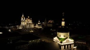 Архитектурно-художественная подсветка "Церковь Владимирской иконы Божией Матери"