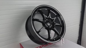 Диски YSW Racing 8306 16 7J +40 8X100/114,3 73.1 вес 6,1kg Black Machined Lip