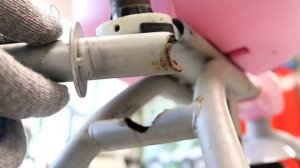 Сварка детского велосипеда