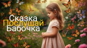 Сказка Бабочка. Сказка для детей и взрослых. Сказка на ночь. Для сна.