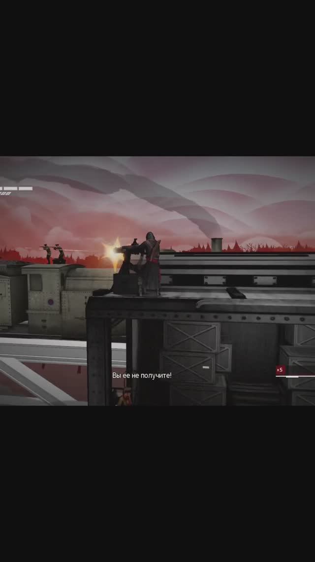 Царская дочка Анастасия, побег с горящего поезда ◈ Assassin’s Creed Chronicles: Russia  ◈ #shorts