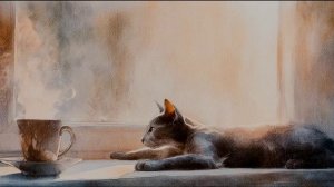 Ника. Весенние капли блестят на окошке