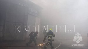 При тушении пожара из-за токсичного дыма погиб пожарный