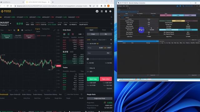 Выставление ордеров с различными режимами объема №5