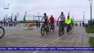 Забег-акция «От Победы к Победе!» и велопробег «Две Победы» в Холмске