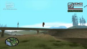 GTA San Andreas - Walkthrough - Unique Stunt Jump #27 - Montgomery Intersection (Red County)