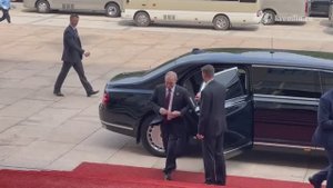 Лидеры прибытие в Дом народных собраний где состоится торжественный приём по случаю 80-летия Победы
