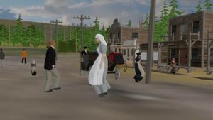 BLENDER 3.6 Пинкертон прибытие в Дэдвуд