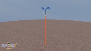 Анемометр (анемоскоп) стационарный