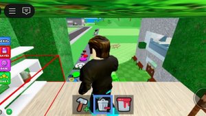 строй с друзьями в роблокс с Арсения