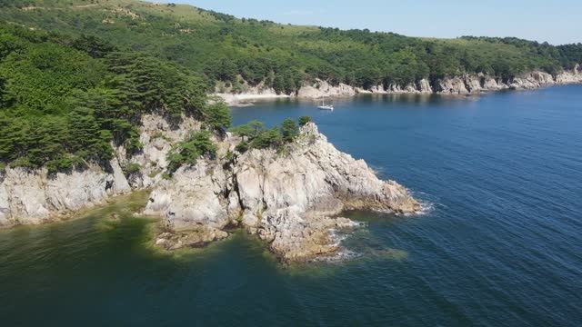 Бухты, мысы, Японское море и природа Приморья. смотреть онлайн