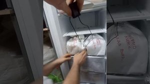 Огурцы в морозилке t -37° часть 6. Дядя Витя. Эксперимент с термоукрывным материалом. termotkan.ru