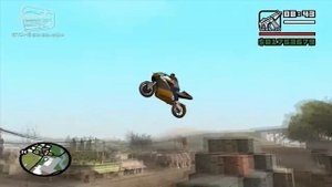 GTA San Andreas - Walkthrough - Unique Stunt Jump #30 - Blueberry (Red County)