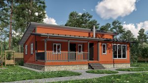 Проект дома Екатерина 110м2