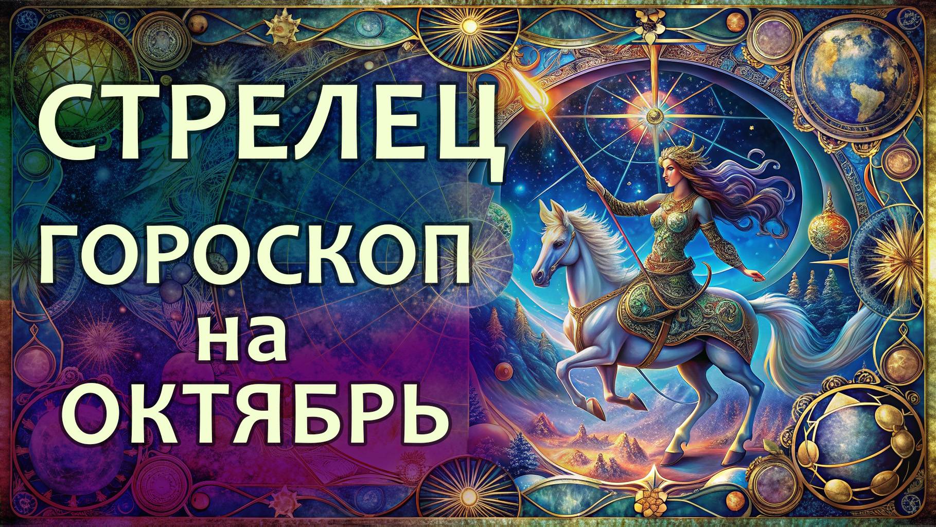 Гороскоп для Стрельца на октябрь 2025 года