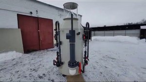 Белковый фильтр (скиммер) 100м3 час.