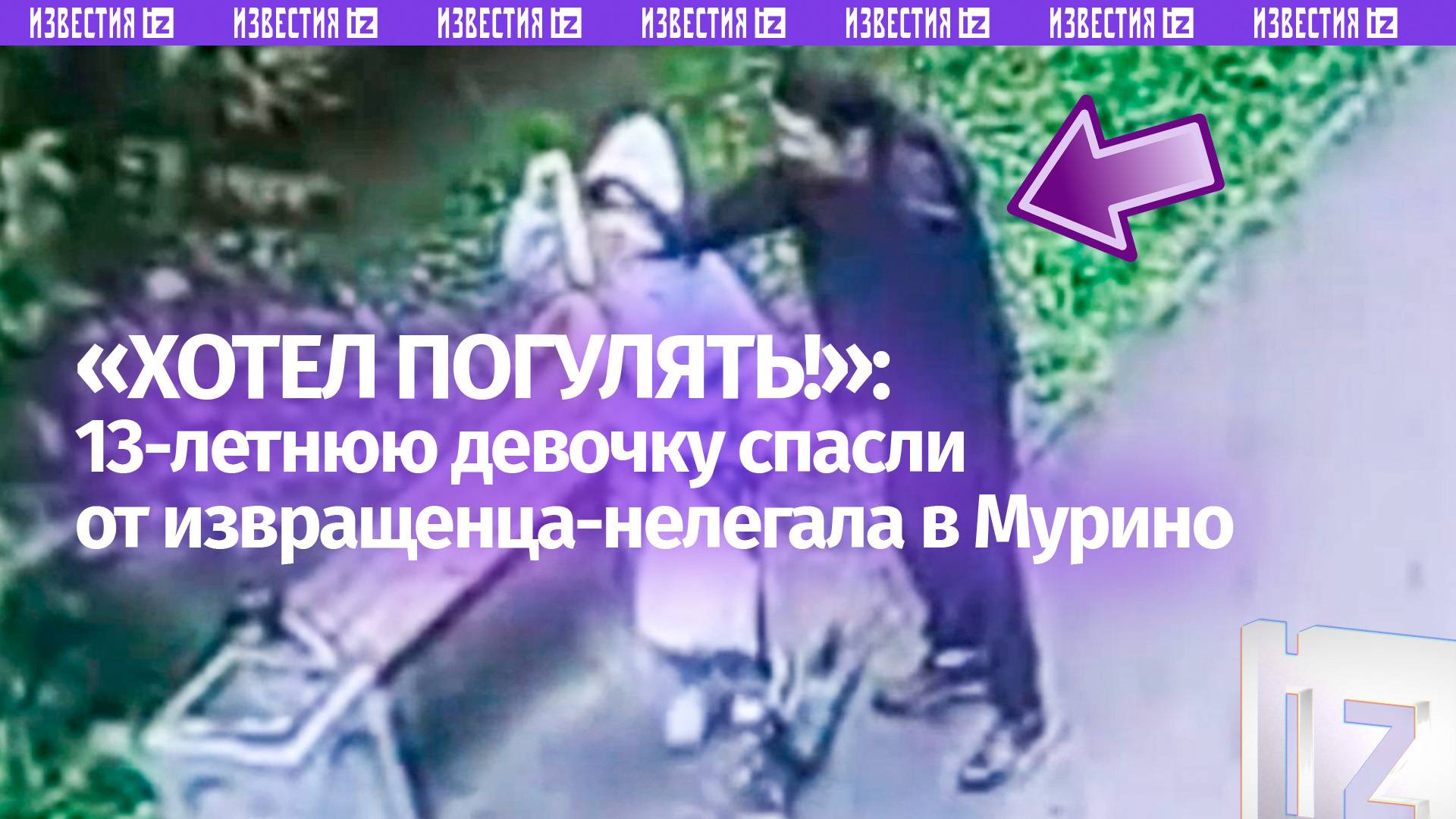 «Хотел погулять с ней»: извращенец-нелегал пытался затащить в лес 13-летнюю девочку в Мурино