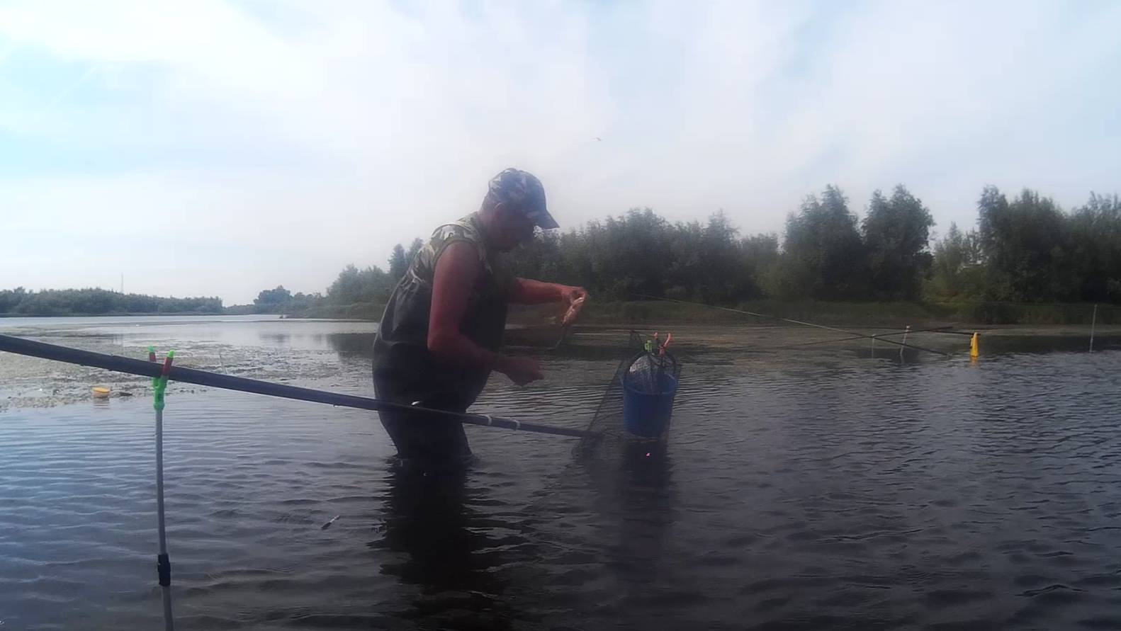 С утра с Натальей на Ахтубу удочки и донка и желание поймать.